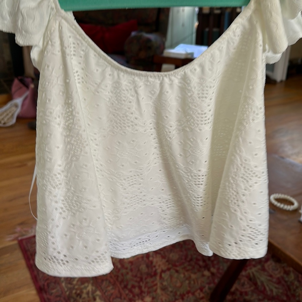 urban romantics white tank top